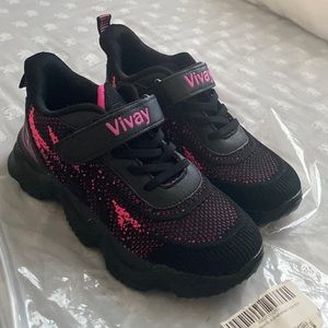 Vivay Young Girls Sport Running Fashion Shoes
